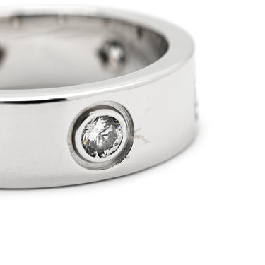 カルティエ Cartier ラブリング フルダイヤ B4026000 ホワイトゴールド K18WG ダイヤモンド #50(JP10) リング 指輪 LOVE Ring 750WG 6Pダイヤモンド 10号