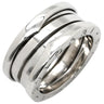 ブルガリ BVLGARI ビーゼロワン B-zero1 3バンドリング 323531 ホワイトゴールド K18WG #50(JP10) リング 指輪 750 18金 9.5号