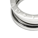 ブルガリ BVLGARI ビーゼロワン B-zero1 3バンドリング 323531 ホワイトゴールド K18WG #50(JP10) リング 指輪 750 18金 9.5号