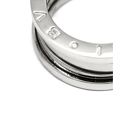 ブルガリ BVLGARI ビーゼロワン B-zero1 3バンドリング 323531 ホワイトゴールド K18WG #50(JP10) リング 指輪 750 18金 9.5号