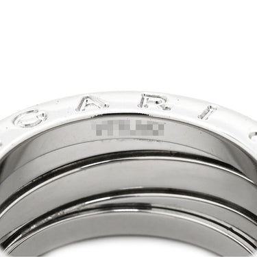 ブルガリ BVLGARI ビーゼロワン B-zero1 3バンドリング 323531 ホワイトゴールド K18WG #50(JP10) リング 指輪 750 18金 9.5号