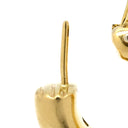 ティファニー Tiffany & Co ドッツ ダイヤモンド イエローゴールド K18YG Pt950 ダイヤモンド ピアス T&Co. Au750 18K 18金 フープピアス
