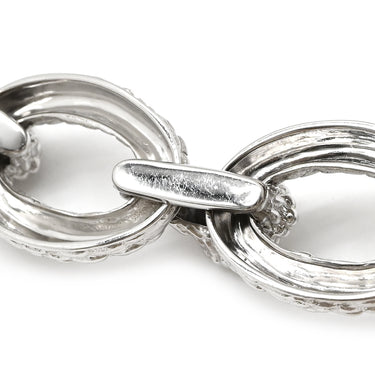ブシュロン BOUCHERON セルパンボエム ホワイトゴールド K18WG ダイヤモンド ネックレス 750WG K18 ドロップモチーフ 2連ツイストチェーン