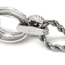 ブシュロン BOUCHERON セルパンボエム ホワイトゴールド K18WG ダイヤモンド ネックレス 750WG K18 ドロップモチーフ 2連ツイストチェーン