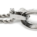 ブシュロン BOUCHERON セルパンボエム ホワイトゴールド K18WG ダイヤモンド ネックレス 750WG K18 ドロップモチーフ 2連ツイストチェーン