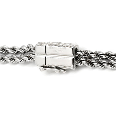 ブシュロン BOUCHERON セルパンボエム ホワイトゴールド K18WG ダイヤモンド ネックレス 750WG K18 ドロップモチーフ 2連ツイストチェーン