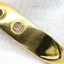 エルメス HERMES ブックルセリエ PM ダイヤ イエローゴールド K18YG ダイヤモンド ブレスレット 喜平チェーン 18K YG 750Au