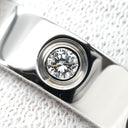 カルティエ Cartier ラブリング ハーフダイヤ B4032547 ホワイトゴールド K18WG ダイヤモンド #47 リング 指輪 LOVE Ring 750 18K 3P クラシックモデル 7号
