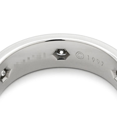 カルティエ Cartier ラブリング フルダイヤ B4026000 ホワイトゴールド K18WG ダイヤモンド #55(JP15) リング 指輪 LOVE Ring 750WG 6Pダイヤモンド 15号