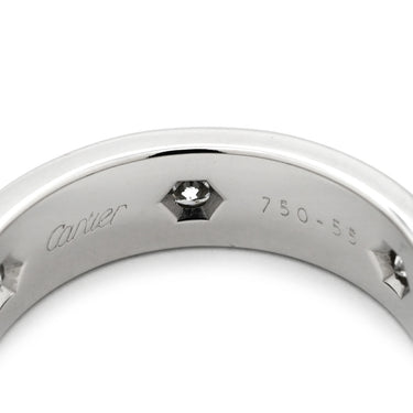 カルティエ Cartier ラブリング フルダイヤ B4026000 ホワイトゴールド K18WG ダイヤモンド #55(JP15) リング 指輪 LOVE Ring 750WG 6Pダイヤモンド 15号