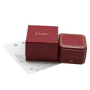 カルティエ Cartier トリニティ XL ダイヤモンド セラミック ホワイトゴールドXブラック K18WG セラミック #50(JP10) リング 指輪 750 パヴェ 黒セラミック 10号