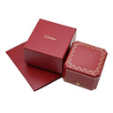 カルティエ Cartier トリニティ クッション リング クラシックモデル B4240600 ホワイトゴールドXイエローゴールドXピンクゴールド K18WG K18YG K18PG #49(JP9) リング 指輪 3連 3カラー スクエア 7号