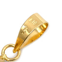 ノンブランド NON BRAND ダイヤ 0.25ct イエローゴールド K18YG ダイヤモンド ペンダントトップ ペンダントヘッド Au750 18K 1P 1石 1粒 ソリティアデザイン