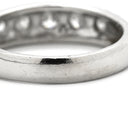 ノンブランド NON BRAND ダイヤ 1.04ct プラチナシルバー Pt900 ダイヤモンド リング 指輪 Pt900 5P 5石 5粒 一文字デザイン ラインストーン エンゲージ ブライダル 11号