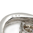 ノンブランド NON BRAND ハートモチーフ ダイヤ 0.24ct ホワイトゴールド K18WG ダイヤモンド ペンダントトップ 1Pダイヤ 1石 1粒 メレダイヤ ネックレストップ