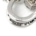 ノンブランド NON BRAND ハートモチーフ ダイヤ 0.24ct ホワイトゴールド K18WG ダイヤモンド ペンダントトップ 1Pダイヤ 1石 1粒 メレダイヤ ネックレストップ