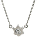 ノンブランド NON BRAND ダイヤ 0.32ct ペンダント プラチナシルバー ダイヤモンド Pt850 ネックレス 1石 1粒 ブリリアントカット プラチナ