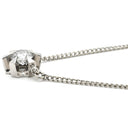 ノンブランド NON BRAND ダイヤ 0.32ct ペンダント プラチナシルバー ダイヤモンド Pt850 ネックレス 1石 1粒 ブリリアントカット プラチナ