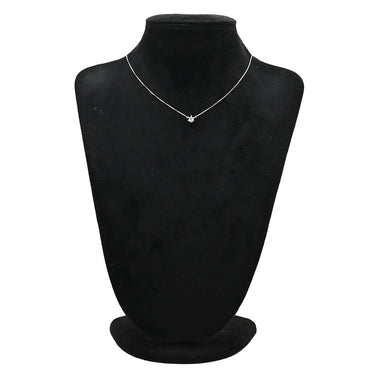 ノンブランド NON BRAND ダイヤ 0.32ct ペンダント プラチナシルバー ダイヤモンド Pt850 ネックレス 1石 1粒 ブリリアントカット プラチナ