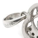ノンブランド NON BRAND プラチナム ダイヤ 0.42ct プラチナシルバー Pt900 ダイヤモンド ペンダントトップ 1P 1石 1粒 Pt900 ハートモチーフ