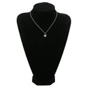 ノンブランド NON BRAND プラチナム ダイヤ 0.42ct プラチナシルバー Pt900 ダイヤモンド ペンダントトップ 1P 1石 1粒 Pt900 ハートモチーフ