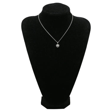 ノンブランド NON BRAND プラチナム ダイヤ 0.42ct プラチナシルバー Pt900 ダイヤモンド ペンダントトップ 1P 1石 1粒 Pt900 ハートモチーフ