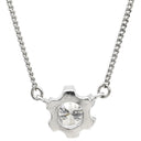 ノンブランド NON BRAND ダイヤ 0.43ct ペンダント プラチナシルバー ダイヤモンド Pt850 ネックレス 1石 1粒 ブリリアントカット プラチナ