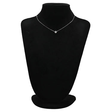 ノンブランド NON BRAND ダイヤ 0.43ct ペンダント プラチナシルバー ダイヤモンド Pt850 ネックレス 1石 1粒 ブリリアントカット プラチナ