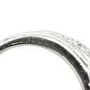 ノンブランド NON BRAND SI2 ダイヤ 0.321ct プラチナシルバー Pt900 ダイヤモンド リング 指輪 Pt900 ペアシェイプ ヘイローデザイン パヴェ エンゲージ ブライダル 13号