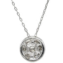 ノンブランド NON BRAND ダイヤモンド 0.25ct ホワイトゴールド K18WG ダイヤモンド ネックレス Au750 18K 18金 パヴェ セブンスター 7P 7石 7粒 ラウンド