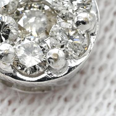 ノンブランド NON BRAND ダイヤモンド 0.25ct ホワイトゴールド K18WG ダイヤモンド ネックレス Au750 18K 18金 パヴェ セブンスター 7P 7石 7粒 ラウンド