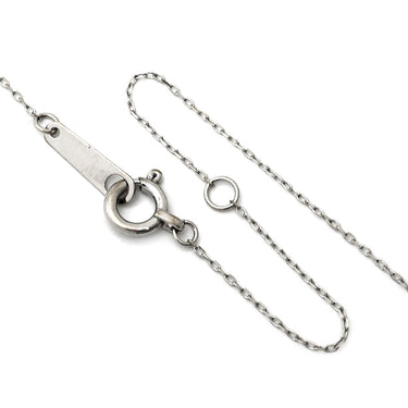 ノンブランド NON BRAND ダイヤモンド 0.25ct ホワイトゴールド K18WG ダイヤモンド ネックレス Au750 18K 18金 パヴェ セブンスター 7P 7石 7粒 ラウンド