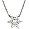 ノンブランド NON BRAND ダイヤモンド ペンダント 1.168ct プラチナシルバー Pt900 ダイヤモンド Pt850(チェーン) ネックレス Pt900×Pt850 プラチナム 1P 1石 1粒