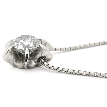 ノンブランド NON BRAND ダイヤモンド ペンダント 1.168ct プラチナシルバー Pt900 ダイヤモンド Pt850(チェーン) ネックレス Pt900×Pt850 プラチナム 1P 1石 1粒