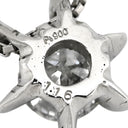 ノンブランド NON BRAND ダイヤモンド ペンダント 1.168ct プラチナシルバー Pt900 ダイヤモンド Pt850(チェーン) ネックレス Pt900×Pt850 プラチナム 1P 1石 1粒