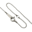ノンブランド NON BRAND ダイヤ ペンダント プラチナシルバー Pt900 ダイヤモンド Pt850(チェーン) ネックレス 十字架 クロスネックレス ダイヤモンド ダイア 10石 10P 10粒
