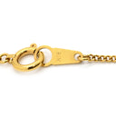 ノンブランド NON BRAND 1Pダイヤ 0.41ct ペンダント イエローゴールド K18YG ダイヤモンド ネックレス Au750 18K YG ベゼルセッティング 1粒 1P