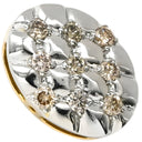 ノンブランド NON BRAND ダイヤ 0.50ct プラチナシルバー×イエローゴールド Pt950 K18YG ダイヤモンド ペンダントトップ YG Pt コンビ ツートン K18 YG 750