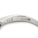 ノンブランド NON BRAND ダイヤモンドリング プラチナシルバー Pt900 ダイヤモンド リング 指輪 Pt900 プラチナ 3連 3Pダイヤ 10.5号