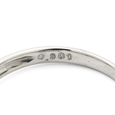 ノンブランド NON BRAND I1 ダイヤ 0.301ct プラチナシルバー Pt900 ダイヤモンド リング 指輪 プラチナム Pt900 3P 3石 3粒 トリロジー スリーストーン 11号