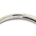 ノンブランド NON BRAND ダイヤモンド 0.26ct ホワイトゴールド K14WG ダイヤモンド リング 指輪 14K 585 WG リボンモチーフ 11号