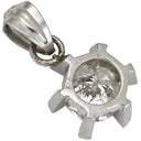 ノンブランド NON BRAND ダイヤモンド 0.54ct プラチナシルバー Pt ダイヤモンド Pt900(バチカン) ペンダントトップ Pt×Pt900 プラチナ 1P 1石 1粒 ソリティア 6本爪 鬼爪