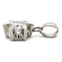 ノンブランド NON BRAND ダイヤモンド 0.54ct プラチナシルバー Pt ダイヤモンド Pt900(バチカン) ペンダントトップ Pt×Pt900 プラチナ 1P 1石 1粒 ソリティア 6本爪 鬼爪