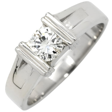 ノンブランド NON BRAND ダイヤ 0.40ct プラチナシルバー Pt900 ダイヤモンド リング 指輪 Pt900 テンションセッティング エンゲージ ブライダル 11号