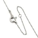 ノンブランド NON BRAND 一粒 ダイヤペンダント 1.0ct プラチナシルバー ダイヤモンド Pt999 Pt850（チェーン） ネックレス Pt999 1ct ダイヤ 一粒石 ラウンドブリリアントカット
