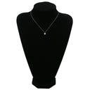 ノンブランド NON BRAND 一粒 ダイヤペンダント 1.0ct プラチナシルバー ダイヤモンド Pt999 Pt850（チェーン） ネックレス Pt999 1ct ダイヤ 一粒石 ラウンドブリリアントカット