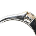 ノンブランド NON BRAND SI1 ダイヤ 0.380ct ホワイトゴールド K18WG ダイヤモンド リング 指輪 K18WG Au750 18K 18金 ファンシーブラウン テーパーカット 13.5号