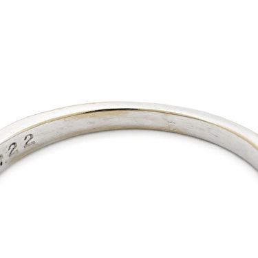 ノンブランド NON BRAND SI1 ダイヤ 0.380ct ホワイトゴールド K18WG ダイヤモンド リング 指輪 K18WG Au750 18K 18金 ファンシーブラウン テーパーカット 13.5号