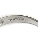 ノンブランド NON BRAND ダイヤ 1.20ct プラチナシルバー Pt850 ダイヤモンド リング 指輪 Pt850 プラチナ パヴェ メレダイヤ 4列 4連 ウェーブ 11号