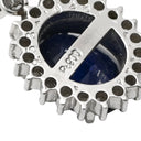 ノンブランド NON BRAND サファイア 2.63ct ダイヤモンド ブルーXプラチナシルバー Pt900 サファイア ダイヤモンド ペンダントトップ 青 オーバルカット プラチナ